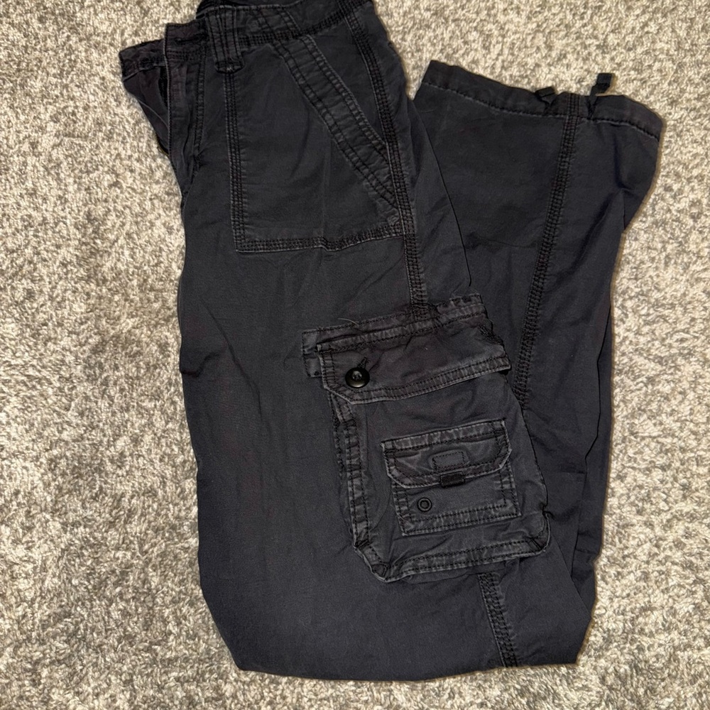 womens Black Cargo Pants